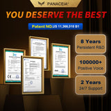 Meat Thermometer Digital Wireless, 800FT Long Range Bluetooth Cooking Thermometer, Food Thermometer for Remote Monitoring Paneceia