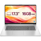 HP Essential 17 FHD Laptop, 16GB RAM, 512GB Storage, AMD Ryzen 5 Hexa-Core