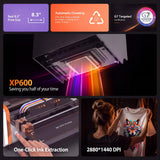 DXZ A4 8.3" DTF Printer with XP600 Printhead, 2X Faster Than R1390/L1800, Automatic Maintenance, One-Click Ink Extraction, White Ink Stirring, 2-Year Ink Supply