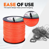 1889-ft Trimmer Line Round Twist, Commercial 2.4 mm/095-Inch String Trimmer Line in Spool, Weed Eater String 095