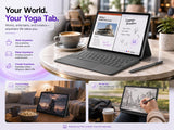 Lenovo Yoga Tab AI Tablet, 11" 3K 144Hz, 12GB RAM, 512GB, Pro Pen, Keyboard