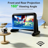 16ft Inflatable Movie Screen Outdoor Projector Screen Build-in IP68 Blower and Carry Bag, Front & Rear Projection, Plug & Play Blow Up Screen for Backyard Movie Night, Pool Theme Parties, Celebrations