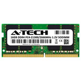 A-Tech DDR4 RAM 16GB 2666MHz PC4-21300 SODIMM Laptop Memory