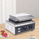TENNIEX 1550W Electric Donut Maker, 12 Hole Nonstick Doughnut Machine Commercial Waffle Maker Crepe Maker for Restaurant Bakeries Family, Temperature Range 122-572℉