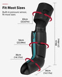 Leg Massager for Circulation and Pain Relief, Air Compression 3 in 1 Leg Massager for Foot Calf & Thigh CINCOM