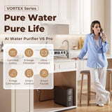 VIOMI V6 PRO 600GPD Under-Sink Reverse Osmosis Water Filtration System
