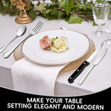 49-Piece Stainless Steel Silverware Set with Cutlery Organizer, Service for 8 with Steak Knives and Kitchen Utensils JUNLIN