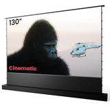 AWOL VISION 130" Motorized ALR Floor Rising Projector Screen for Ultra Short Throw Projector, Projector Screen for Home Theater, 4K/8K Ultra HD, 95% Ambient Light Rejecting,ALR-F230C