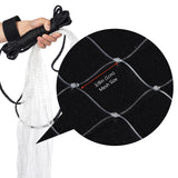 BASSDASH American Saltwater Fishing Cast Net 3/8 1/4-Inch Mesh 4ft 6ft 8ft Radius, 1-Pound Per Foot, for Bait Fish with Utility Bucket Casting