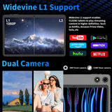 10 Inch Tablet with Keyboard, Android 15 Tablet with Gemini AI, 24GB+256GB+2TB Expand