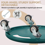 Seenelling 4 Pcs Abdominal Exercise Roller Wheel Abdominal Exercise Sliders for Core Workout AB Wheel Exercise Board Abdominal Board Trainer for Abdominal Core Strength Training, AB Workout Equipment
