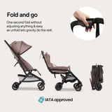 Mompush Velo Compact Travel Stroller One Second Fold