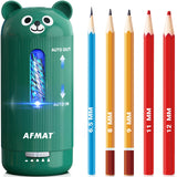 AFMAT PSY2 Electric Pencil Sharpener, Fully Automatic, for 6.5-12mm Pencils
