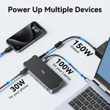 USB C Docking Station 3 Monitors Laptop Dock Dual Monitor with 2 HDMI DisplayPort