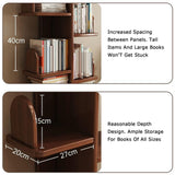 Tree Bookshelf,Vertical Storage Bookcase,Book Organizer Shelves