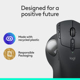 Logitech MX Ergo S Advanced Wireless Trackball Mouse USB C - Graphite