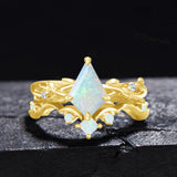 Oseew Opal engagement ring set (Opal) Kite