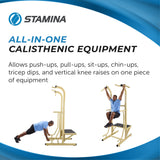 Stamina Strength Training Power Tower, Gold