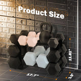Dumbbell Rack Stand Only - Iron Weight Stand Holder Storage for Dumbbells - Small Weight Rack for Home Gym dumbbell CIXIZUIJIA