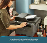Brother L-2710DW Series Compact Monochrome All-in-One Laser Printer I Print Copy Scan Fax I Wirless I Mobile Printing