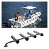 Fishing Rod Holders 304 Stainless Steel Fishing Rod Holder Tube Rocket Launcher Boat Outfitting Rod Holders Boat Marine Superb Boat Accessories