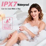 Electric Razors for Women Legs: Rechargeable Body Shaver - Waterproof Wet Dry Hair Remover - Applicable to Facial, Leg, Arm, Bikini Area