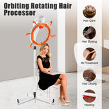 Stand Hair Dryer, 950W Multifunction Stand Hair Dryer, Professional Orbiting Rotating Hair Processor Hair Dyeing Perm Styling for Salon SPA Styling (White)