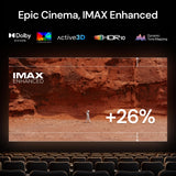 Valerion StreamMaster Plus2 4K Laser Projector - 300" IMAX Enhanced Home Theater, 4ms |240Hz Response, Gaming Projector with 3D & Dolby Vision, HDR10, GTV, Smart Home & AI Assistant