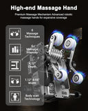 EASPEARL 2026 Massage Chair Full Body,Auto Extendable Footrest,53.15in SL-Track Zero Gravity Full Body Massage Chair with Heat,LCD Screen, Airbags, Bluetooth & APP Control, Shiatsu & Thai Stretch