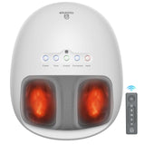 COMFIER Shiatsu Foot Massager with Heat, Kneading and Vibration Heated Foot Feet Massager for Neuropathy Plantar Fasciitis