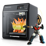 FLASHFORGE 3D Printer AFLASHFORGE 3D Printer AD5M Pro with 250g PLAD5M Pro with 250g PLA, 600mm/s High Speed CoreXY High Precision Printing, 280℃ Quick-Swap 0.4 & 0.6mm Hotend, 50dB Silence and Built-in Camera, Build Volume 220 * 220 * 220mm