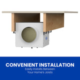 Self-Contained Fan Powered Whole-House Humidifier, for Homes with Ducted Forced Air Furnace Systems | up to 3,900 Sq. Ft. Aprilaire