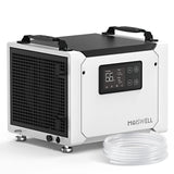 Moiswell 70 Pints Commercial Dehumidifier with Pump, Portable Crawl Space Dehumidifiers for Basement and Home, Energy Star Efficient Certified, Automatic Defrost