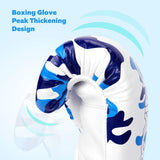 Kids Boxing Gloves, Boxing Gloves for Children 3-9 Youth Boys Girls Toddler PU Cartoon Sparring Training Boxing Gloves for Punching Bag, Kickboxing, Muay Thai, MMA (Blue) KUYOU