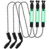 Toddmomy 3pcs Fishing Alarm Fishing Accessories Carp Bite Indicator Hanger Rack