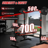 MAIDOMA 1500LB 8 IN 1 Weight Bench with Leg Extension