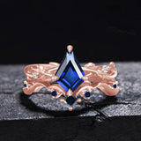 Oseew Sapphire engagement ring set(Sapphire) Kite