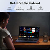 NIMO 15.6" FHD IPS Ultra-Light Laptop, Intel Hexa Cores I3 (Up to 4.4GHz, beat i7-1165G7), 65W PD Fast Charge, 8GB RAM 256GB SSD, Backlit Keyboard, Fingerprint PC for Campus Nomad & Remote Work