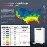 CAMPLUX Tankless Water Heater Propane Outdoor, Up to 6.4 GPM, 150,000 BTU