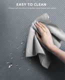 HAPBEAR Extra Large Exercise Mat-7'x5'x8mm(1/3 inch), Non-Slip, Ultra Durable, Thick Workout Mats for Home Gym Flooring Cardio, Yoga Mats for Fitness,