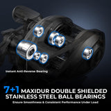 KastKing Megatron 100 Baitcasting Reel, 7.2:1 Gear Ratio, Right Handed