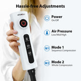 CINCOM Leg Massager for Circulation and Pain Relief, Air Compression Calf Foot Leg Massagers with Handheld Controller, Legs Circulation Machine