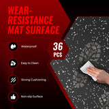 SUPERJARE 0.79'' Extra-Thick Exercise Equipment Mats
