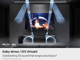 Samsung Q-Series Soundbar HW Q600F 3.1.2 ch Subwoofer (2025 Model), Adaptive Sound