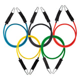 Fit Simplify Resistance Tube Bands 12 Piece Set with Instruction Booklet Fit Simplify