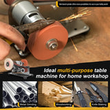 Multifunctional Electric Knife and Tool Sharpener, 7 Adjustable Speed Knife Making Belt Grinder Knife Sharpening System - For Hunting, Serrated & Kitchen Knives, Wood, Plastic, Crafts