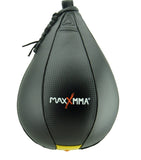 MaxxMMA Heavy Duty Adjustable Speed Bag Platform Kit 24" + Speed Ball (10" x 7") MaxxMMA