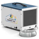 Dehumidifiers with Pump and Drain Hose for Crawlspace, Basement, 120 PPD Energy Star Crawl Space Dehumidifier ARGENDON