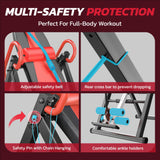 YOLEO Heavy Duty Inversion Table for Back Pain Relief with Adjustable Protective Belt 2023 Upgraded Inversion Foldable Heavy Duty up to 300 lbs YOLEO