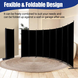 Room Divider and Folding Privacy Screens 8 Panel, 14.67 Ft Wide Partition Room Dividers